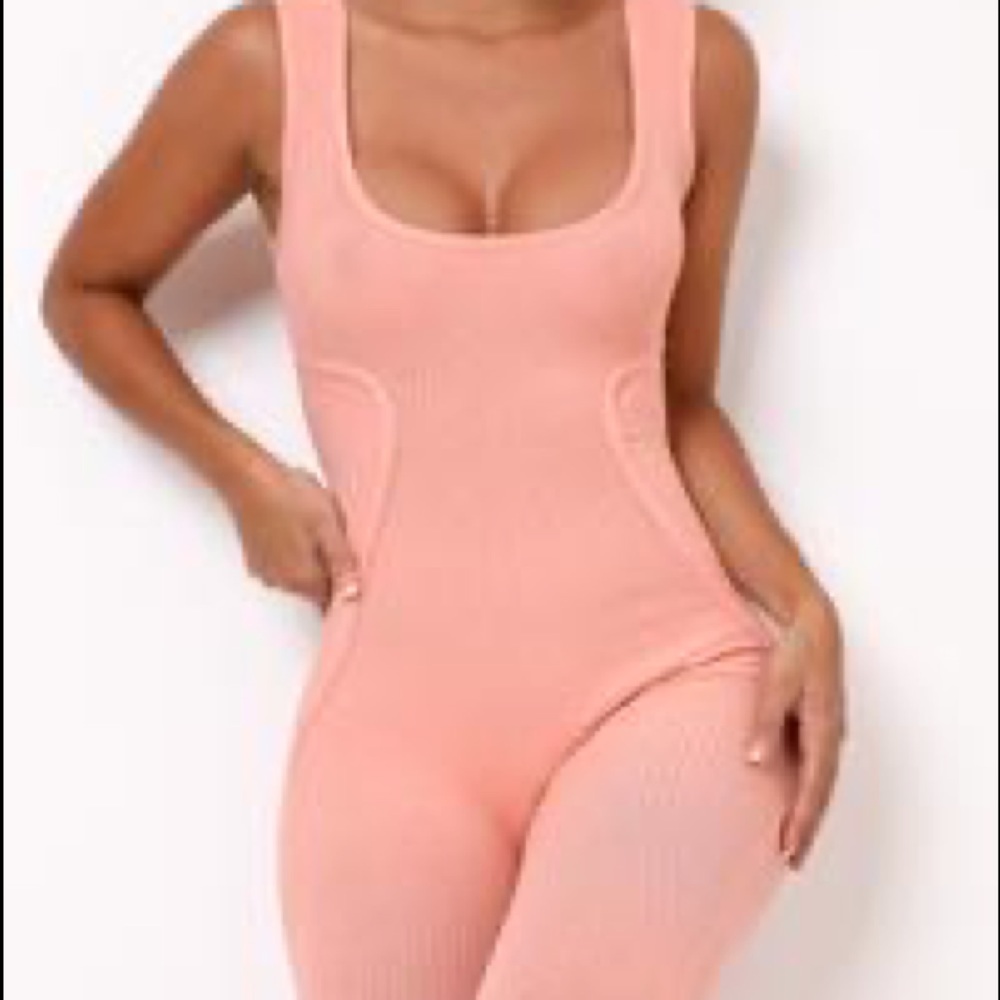 Peach Romper
